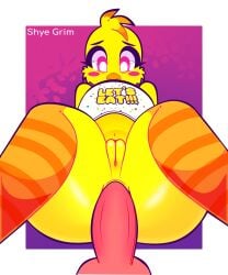 animal_genitalia animatronic animatronic_female big_ass chica_(fnaf) chubby classic_chica_(fnaf) female_only five_nights_at_freddy's fnaf fnafhsrule34 furry nude penis purple_eyes robot robot_girl wet_pussy