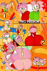 2020 amy_rose anal anthro anus ass big_ass big_breasts big_butt blush bodily_fluids breast_play breasts classic_amy_rose classic_sonic_(universe) clothed clothing colored comic cum cum_in_ass cum_inside cum_on_breasts cum_on_face deepthroat digital_media_(artwork) duo embrace english_text erection eulipotyphlan fellatio female female/female female_penetrated footwear french_kissing fur genital_fluids genitals gloves green_eyes group handwear hedgehog hi_res hug huge_ass huge_breasts huge_butt kissing licking licking_lips looking_at_viewer looking_back male male/female male_penetrating mammal nipples oral oral_penetration ota_(artist) paizuri partially_clothed penetration penile penis pink_body pink_fur presenting presenting_anus presenting_hindquarters pussy sega selfcest sex shoes simple_background smile sonic_(series) sonic_the_hedgehog_(series) square_crossover text thick_thighs tongue tongue_out trio wide_hips yuri