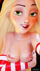 1girls 3d athletic athletic_female big_breasts breasts busty cleavage curvaceous curvy digital_media_(artwork) disney disney_princess eyebrows eyelashes eyes female female_focus fit fit_female hair hips hourglass_figure huge_breasts human large_breasts legs light-skinned_female light_skin lips long_hair rapunzel skyblade3dx tangled thick thick_legs thick_thighs thighs top_heavy upper_body voluptuous waist wide_hips