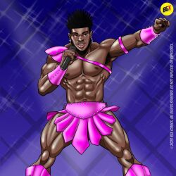 african african_male bgx_comics celebrity crossdressing dark-skinned_male dark_skin lil_nas_x male male_only melanin microphone muscles muscular muscular_male musician real_person