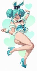 hatsune miku from vocaloid by rizdraws