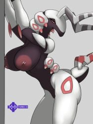 3:4 absurd_res anthro breasts crossman fan_character generation_5_pokemon hi_res nintendo pokémon_(species) pokemon pokemon_(species) scolipede