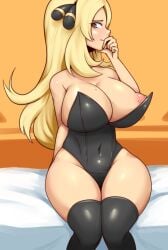 cynthia (pokemon) from pokemon by endless inferno