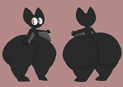 anthro batt_the_bat big_ass cyandrive98 flat_chest gigantic_ass huge_ass tagme thick thick_ass thick_thighs