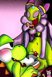 beanish breasts cackletta clothes color female insertion interspecies male mario_(series) mario_and_luigi:_superstar_saga mario_and_luigi_(series) nikolla nintendo nude penis sex straight vulva yoshi