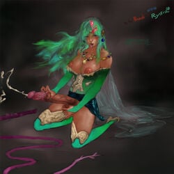 1futa ahe_gao blue_eyes blush breasts cum cum_explosion cumshot dress ejaculation erection final_fantasy final_fantasy_iv foreskin foreskin_pull futa_only futanari green_hair hair huge_cock intersex kneeling large_breasts large_penis long_hair long_penis necklace nipples open_mouth penis pleasure_face precum renzai renzai-hentai rydia saliva solo solo_futa testicle_grab testicle_squeeze testicles thighhighs tongue tongue_out veiny veiny_penis