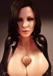 1boy 1boy1girl 1girl1boy 1girls 3d 3d_animation alternate_breast_size animated bedroom_eyes black_bodysuit bodysuit breast_jiggle breasts_out catsuit female full-stroke gigantic_breasts huge_breasts huge_cock huge_penis kate_beckinsale male male_pov no_sound open_bodysuit open_clothes paizuri pov seductive selene_(underworld) shorter_than_30_seconds smile tagme titjob underworld vaako vampire vampire_girl vertical_video video