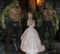 3d anal begging begging_for_mercy blonde_hair bondage bound bound_wrists captured chains defeated dungeon koopa male mario_(series) princess princess_peach pussy rape scared size_difference small_breasts that3dartist