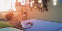 1boy 1girls 3d artist_request female male roblox roblox_avatar robloxian source_request tagme