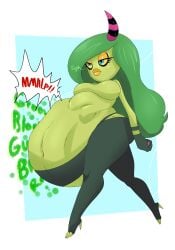 1girls 2d big_breasts big_lips deadly_six death digested_prey digestion fat sega sonic_(series) sonic_lost_world sonic_the_hedgehog_(series) struggling_prey vore what zeena zeti zeti_(species)