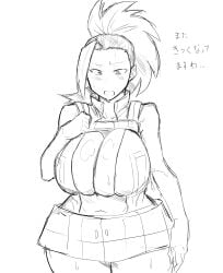 momo yaoyorozu from my hero academia by yuujiro
