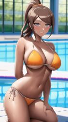 asahina aoi from danganronpa by n.c.b ai