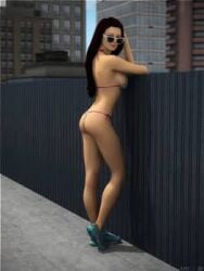 ass bikini building sunglasses sydgrl3d tinted_eyewear