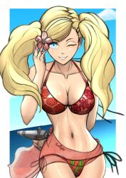 ann_takamaki atlus breasts female female_only ferdnayart light-skinned_female light_skin looking_at_viewer persona persona_5 solo solo_female tagme