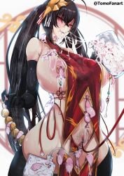 absurd_res absurdres azur_lane breasts catheter condom condom_accessories condom_in_nipple condom_left_inside cum cum_in_container cum_in_mouth cum_in_mug cum_in_pint cum_in_urethra drinking_cum female female_urethral_insertion gokkun hi_res highres huge_breasts mosaic_censoring nipple_insertion nipple_penetration nipple_piercing nipple_ring nipple_rings shaved_crotch shaved_pussy taihou_(azur_lane) tomodachi_(tomofanart) urethral_insertion urethral_tube used_condom