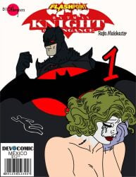 1boy 1boy1girl 1girls batman batman_(series) batman_(thomas_wayne) clown clown_girl clown_makeup couple crying dc dc_comics female flashpoint gloves green_hair hero_on_villain joker lipstick male male/female martha_wayne pale-skinned_female pale_skin rafa_malchaster short_hair straight_hair superhero tears thomas_wayne villainess