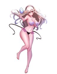 alternate_costume bikini breasts corrin_(fire_emblem) corrin_(fire_emblem)_(female) corrin_(summer)_(fire_emblem)_(female) female female_only fire_emblem fire_emblem_cipher fire_emblem_fates jaxartdump light-skinned_female light_skin nintendo shell_bikini solo solo_female swimsuit white_hair