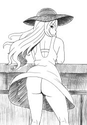 ass elizabeth_mably female female_only freezing_(series) hat looking_back solo tagme walkingdeadmann