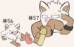 2_toes ambiguous_gender digital_media_(artwork) erection feet feral foot_fetish foot_play footjob fur generation_1_pokemon genitals hi_res male mankey nintendo paws penis pokémon_(species) pokemon pokemon_(species) primeape secretsableye sex simple_background toes two-footed_footjob