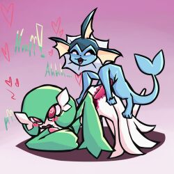 animal_genitalia bbq_maddy eeveelution feral furry_only gardevoir non-human pokémon_(species) pokemon pokemon_(species) sex vaporeon zoophilia