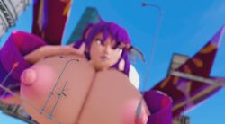 2girls animated ass ass_expansion ass_shake breast_expansion breasts female female_only giantess grape_(greatdragonad) growing_bigger growing_out_of_clothes honey_select huge_ass huge_breasts huge_nipples hyper_ass hyper_breasts juri_han multiple_girls original original_character prevence street_fighter tagme thick_thighs video