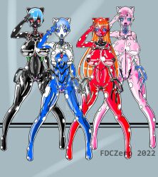 4girls ahe_gao asuka_langley_sohryu black_hair bodysuit breasts cat_ears corruption dollification fdczero female female_shinji gender_transformation genderswap_(mtf) goo_transformation handles human large_ass large_breasts mari_illustrious_makinami mtf_transformation multiple_girls neon_genesis_evangelion nipples null_bulge pilot_suit plugsuit post_transformation pussy rebuild_of_evangelion rei_ayanami rule_63 sex_doll shinji_ikari short_hair thick_thighs transformation wide_hips