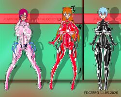 asuka_langley_sohryu breasts fdczero female goo_transformation handles large_ass large_breasts mari_illustrious_makinami neon_genesis_evangelion nipples plugsuit pre-transformation pussy rebuild_of_evangelion rei_ayanami thick_thighs transformation wide_hips