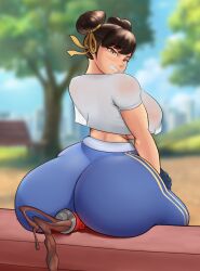 capcom chun-li fanart redgun street_fighter street_fighter_v tagme