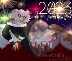 femboy gay happy_new_year imboredhh keith_(imboredhh) new_year new_year_2023