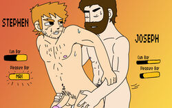 gay human joseph_(scott_pilgrim) male male_only scott_pilgrim sex stephen_stills tagme yaoi