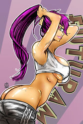 turanga leela from futurama by kamina1978