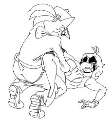 breast_grab breasts exeg-tan femboy sonic.exe sonic.exe_(series) tagme