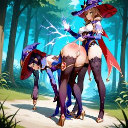 lisa (genshin impact) from genshin impact