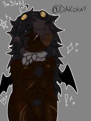 body_hair cookie_run dark-skinned_male dark_skin dated logo male multicolored_hair no_sex oc original_character reference_image wings