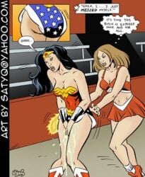 comic dc_comics diaper humiliation messy_diaper peeing satyq wonder_woman wonder_woman_(series)