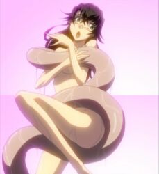 female kurogane_no_linebarrels naked stitched tentacle