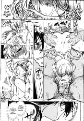 1girls 2boys 69 ass bedroom big_breasts blowjob boba_the_orc_(hime_kishi_tame) couple couple_(romantic) couple_love couple_sex cum cum_on_penis doujinshi drinking_cum embarrassed embrace english_text fat_man fellatio female girls_love_orc grabbing_hips happy happy_sex happy_trail hime_kishi_tame huge_cock huge_testicles husband_and_wife iltina_dana_strict_(hime_kishi_tame) legs_apart licking_penis licking_penis_tip looking_at_partner looking_at_penis loser lovers male monochrome orc orc_male pathetic_male pleasure_face pleasured plump ragnarok_online saliva saliva_on_penis screaming_in_pleasure sex sex_on_bed speech_bubble sweat thick_thighs tongue_out translation_request useless_mc xration