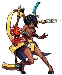 black_body edit egyptian eliza_(skullgirls) game_sprite nipples official_art skullgirls