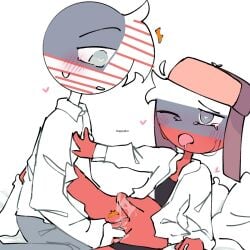 ._. 2boys countryhumans gay heart-shaped_pupils male russia_(countryhumans) simple_background small_penis united_states_of_america_(countryhumans) white_background