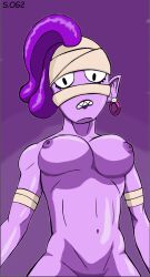 2d brawl_stars emz_(brawl_stars) purple-skinned_female sog2