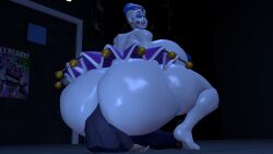 3d anal anal_penetration anal_sex anal_vore ass_bigger_than_head ass_focus ballora ballora_(fnafsl) barely_clothed big_ass big_breasts bottomwear breasts_bigger_than_head facesitting female five_nights_at_freddy's five_nights_at_freddy's:_sister_location huge_ass huge_breasts hyper hyper_ass no_underwear penetration robot robot_girl topless tyranfox_(artist) useless_clothing