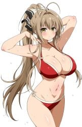 1girls 2d 2d_(artwork) 2d_artwork almost_naked almost_nude alternate_version_at_source alternate_version_available amagi_brilliant_park antenna_hair arm_behind_head armpit armpit_crease armpit_peek armpits bare_armpits bare_arms bare_belly bare_chest bare_hands bare_hips bare_legs bare_midriff bare_navel bare_shoulders bare_skin bare_thighs belly belly_button big_breasts bikini bikini_bottom bikini_only bikini_top black_hair_ribbon black_hair_tie black_ribbon blush blush_face blushing_at_viewer blushing_female breasts brown-eyed_female brown-haired_female brown_eyes brown_hair busty busty_female busty_girl busty_teen busty_teenager cleavage collarbone curvaceous curvaceous_body curvaceous_female curvaceous_figure curvaceous_hips curvaceous_teenager curvy curvy_body curvy_female curvy_figure curvy_hips curvy_teen digital digital_art digital_drawing digital_drawing_(artwork) digital_media digital_media_(artwork) drawing eggman_(ni_tamagoex) elbows exposed_armpits exposed_arms exposed_belly exposed_chest exposed_hips exposed_legs exposed_midriff exposed_navel exposed_shoulders exposed_skin exposed_thighs eyebrows_visible_through_hair female female_focus female_only fingernails fingers groin hair_between_eyes hair_ribbon hair_tie hairless_armpits halterneck hand_behind_head high_resolution highres hourglass_figure inguinal_crease inguinal_ligament large_boobs large_breasts lean_figure long_hair looking_at_viewer midriff more_at_source mostly_nude naked naked_female naked_woman narrow_waist navel nearly_nude nipple_bulge nude nude_female nudity ponytail posing posing_for_the_viewer posing_naked posing_nude practically_nude presenting_armpit red_bikini red_bikini_bottom red_bikini_top red_swimsuit red_swimwear ribbon sento_isuzu shaved_armpits shoulders simple_background slender_body slender_waist slim_female slim_waist solo standing swimsuit swimwear teenage_tits thick_thighs thighs upper_body very_long_hair very_long_hair_female white_background white_hair_ribbon white_hair_tie white_ribbon wide_hips