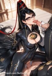 1girls 2boys ahe_gao ai_generated bayonetta bayonetta_(character) belliora big_ass big_breasts black_hair breasts earrings female female_focus female_on_cloth female_on_top glasses gloves hetero_sex hi_res high-angle_view huge_breasts long_hair looking_at_viewer male mole multiple_boys multiple_penises nipples no_bra one_arm_up open_mouth penetration penis penis_in_pussy platinum_games sega sex spread_legs straight torn_clothes uncensored watermark witch