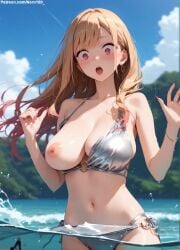 1girls 2d ai_generated areolae armpit bangs bare_arms big_breasts blonde_hair breasts chest completely_naked completely_nude completely_nude_female curvy curvy_figure cute cute_face detailed earrings eyelashes eyeshadow female female_only fit fit_female focus hair high_quality kitagawa_marin large_breasts legs light-skinned_female light_skin lips lipstick long_hair looking_at_viewer makeup mascara naked nero100 nipples nude nude_female pale-skinned_female pale_skin perky_breasts piercing pink_eyes posing pussy seductive seductive_look sono_bisque_doll_wa_koi_wo_suru stable_diffusion tagme thighs thin_waist vagina