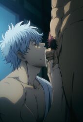 ai_generated bara gay hadxr3daqaade5a male male_focus male_only muscular muscular_male yaoi