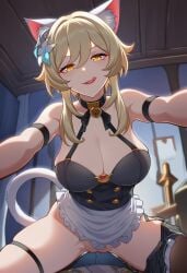 lumine (genshin impact) from genshin impact by lunealter