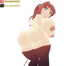 (theusagiboy1406) 1girls 3d 3d_(artwork) 3d_model 3d_render ass ass_focus big_ass big_breasts big_butt brown_hair curvy curvy_figure doki_doki_literature_club female female_focus female_only girl huge_ass huge_breasts huge_butt light-skinned_female light_skin long_hair mikumikudance mmd monika_(doki_doki_literature_club) naked naked_female nipples nude nude_female patreon_username socks thick_ass twitter_link twitter_username white_background