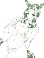 bikini breasts hair long_hair mejiro_ramonu_(umamusume) umamusume