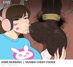 1futa 1girl 1girls alternate_body_type alternate_breast_size asmr ball_hair ball_sucking balls_bigger_than_head balls_hair balls_sucking black_pubic_hair blank_background blue_shirt breasts_bigger_than_head brown_balls brown_body brown_eyes brown_eyes_female brown_hair brown_hair_female brown_penis brown_skin bush bushy_pubes censored censored_genitalia censored_penis cock_ring cock_ring_(decorative) crouching crouching_female d.va dark-skinned_futa dark_balls dark_body dark_penis dark_skin digusting domina faceless_character faceless_futa faceless_futanari facing_viewer female futa_pubic_hair futanari gold_cock_ring grabbing grabbing_balls green_nail_polish green_nails hairy_balls hairy_penis hands_on_hips headphones holding holding_balls huge_balls huge_breasts huge_cock huge_penis huge_testicles huge_tits large_balls large_breasts large_cock large_penis large_testicles large_tits light-skinned_female light_body light_skin livestream livestreaming long_hair long_hair_female looking_at_camera looking_at_viewer massive_balls massive_breasts massive_cock massive_penis massive_testicles massive_tits mosaic_censoring mukbang nail_polish nails nails_painted overwatch overwatch_2 pink_nail_polish pink_nails pubes pubes_exposed pubic pubic_hair pulpawoelbo recording shirt simple_background standing standing_position staring staring_at_viewer stream streamer streaming sucking sucking_balls sucking_off sucking_testicles testicle_sucking thumbnail unseen_futa_face variant variant_set wtf