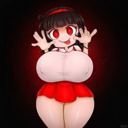 1girls ai ai-created ai_assisted ai_generated big_ass big_breasts breasts flipline_studios grok grok_(x) halloween papa_louie penny_(papa_louie) thick_thighs